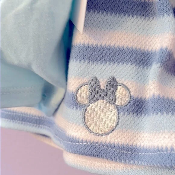 Disney Kids 3 Piece Set - Mint Green Aqua Blue and Cream